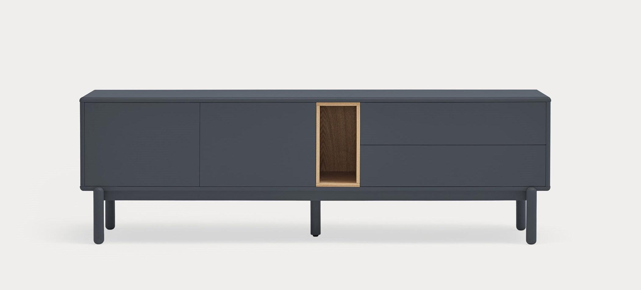 Szafka RTV CORVO antracytowy Teulat Eye on Design