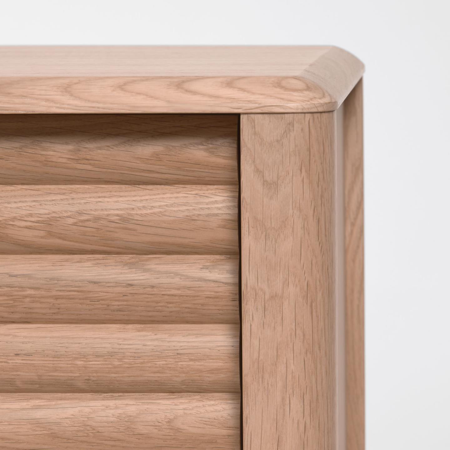 Szafka RTV LENON drewno dębowe La Forma Eye on Design