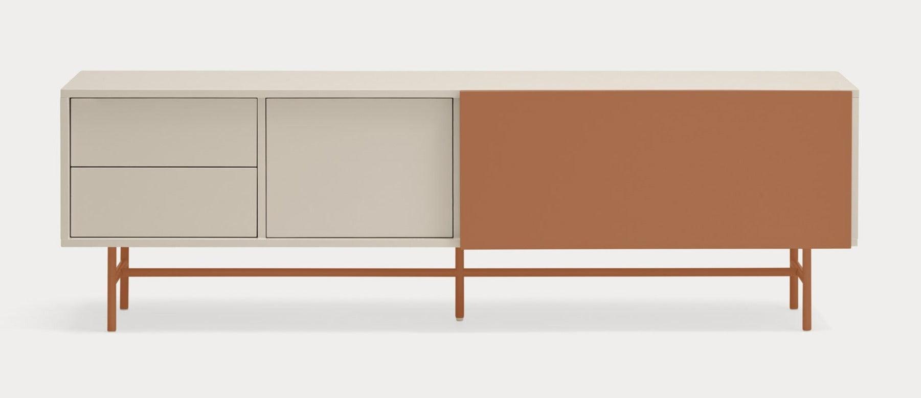 Szafka RTV NUBE cynamonowy Teulat Eye on Design