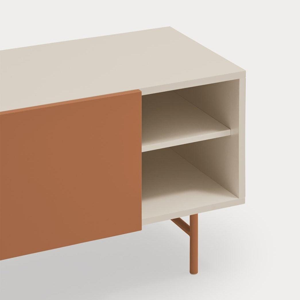 Szafka RTV NUBE cynamonowy Teulat Eye on Design