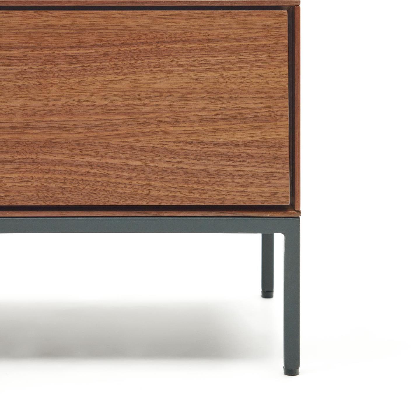 Szafka RTV VEDRANA fornir orzechowy La Forma Eye on Design