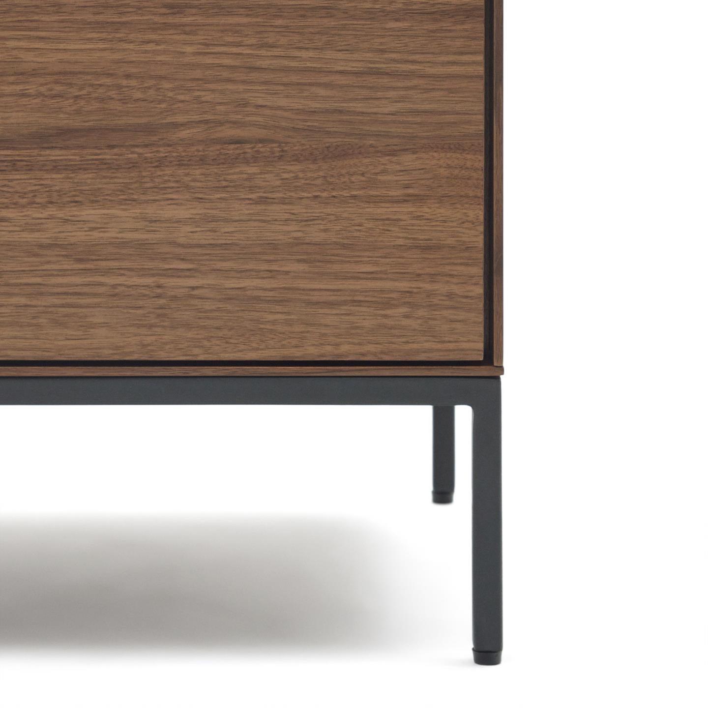 Szafka RTV wysoka VEDRANA fornir orzechowy La Forma Eye on Design