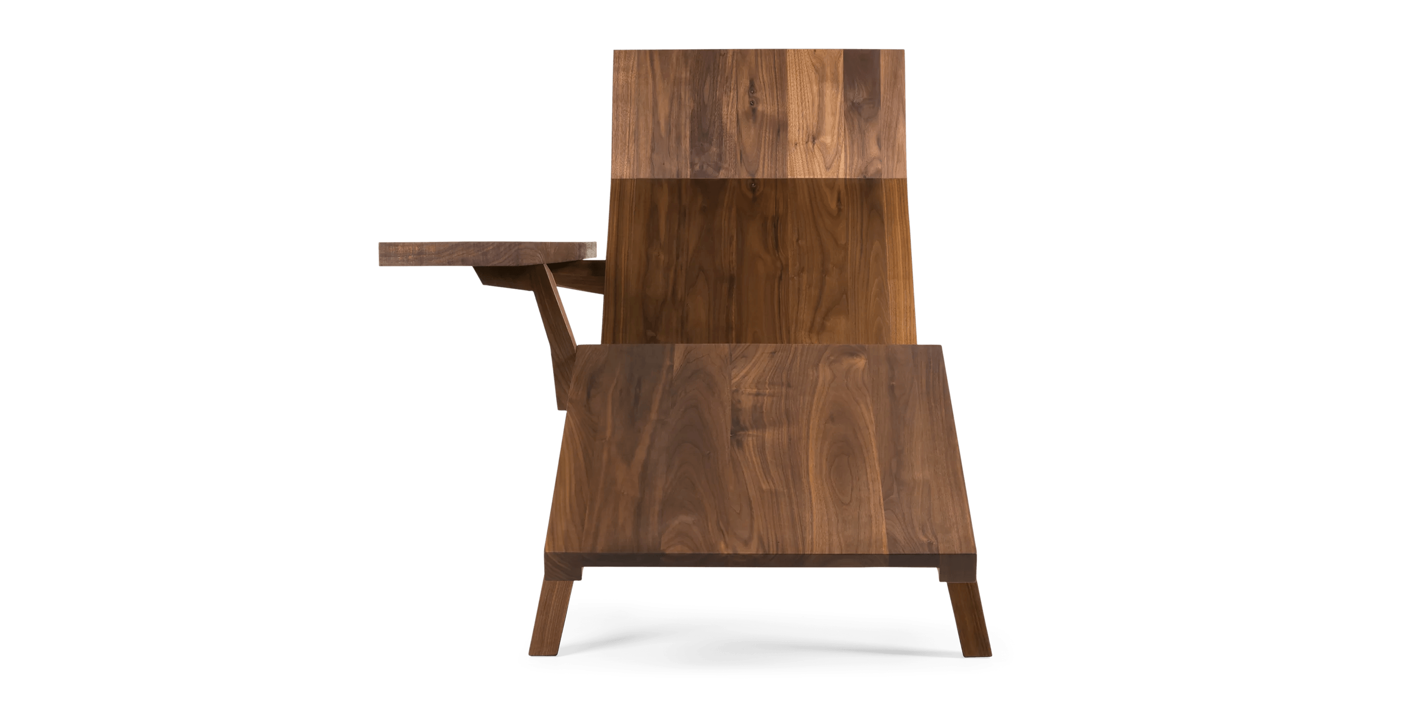 Szezlong LIBERTY drewno orzechowe do salonu – Moooi