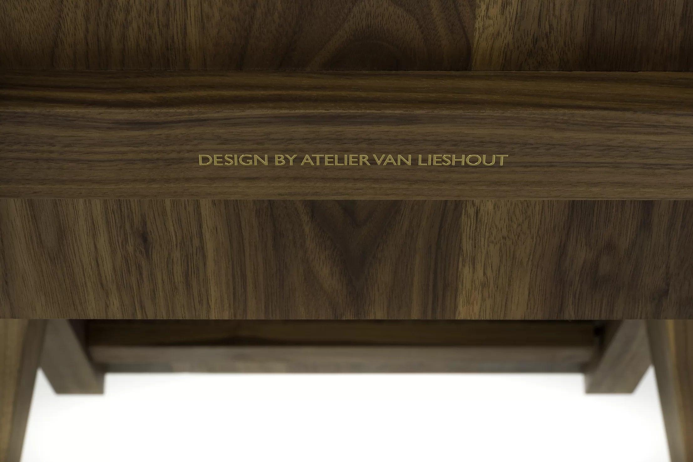 Szezlong LIBERTY drewno orzechowe – Moooi