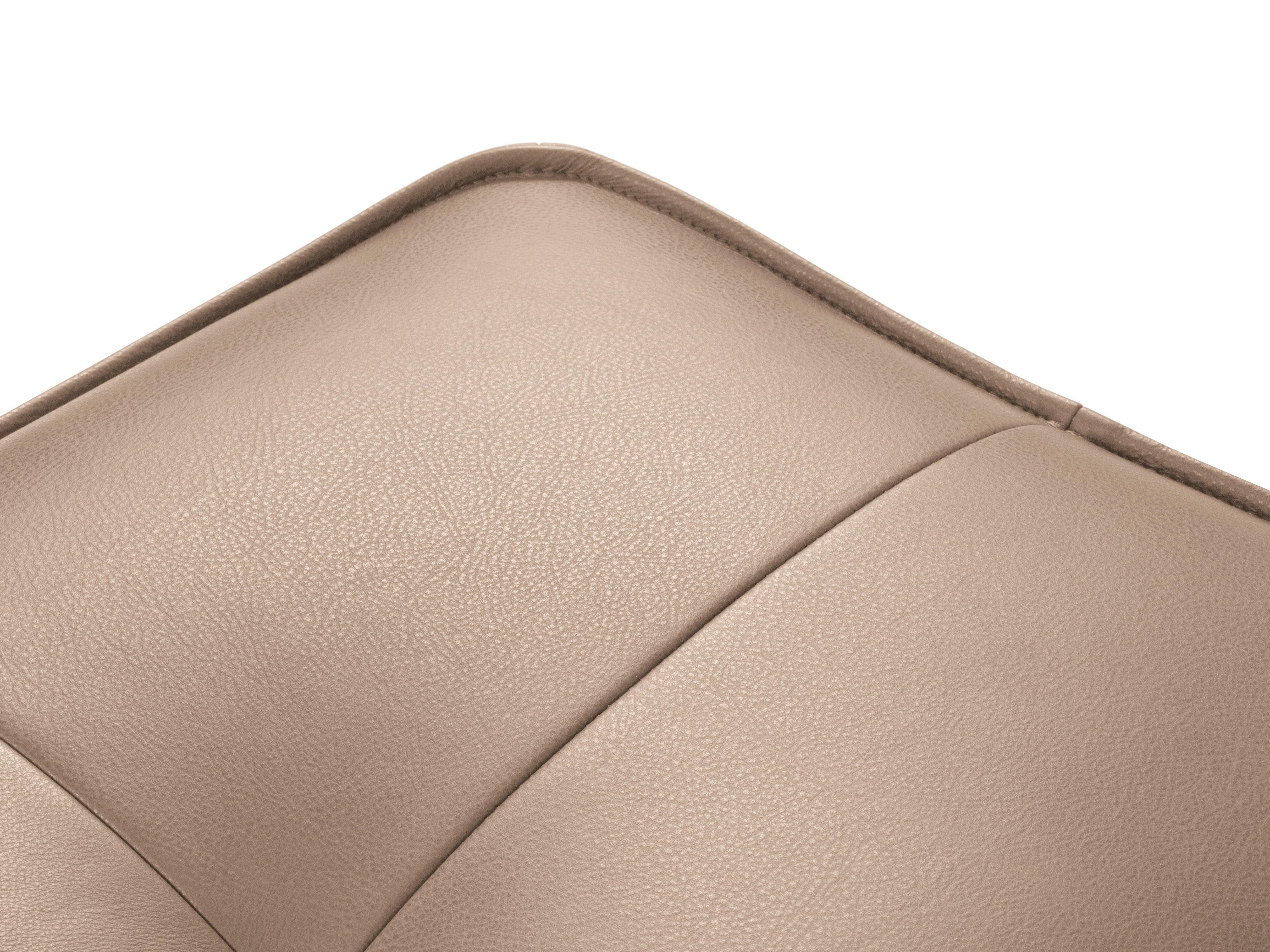 Szezlong skórzany lewostronny LILY cappuccino Maison Heritage Eye on Design