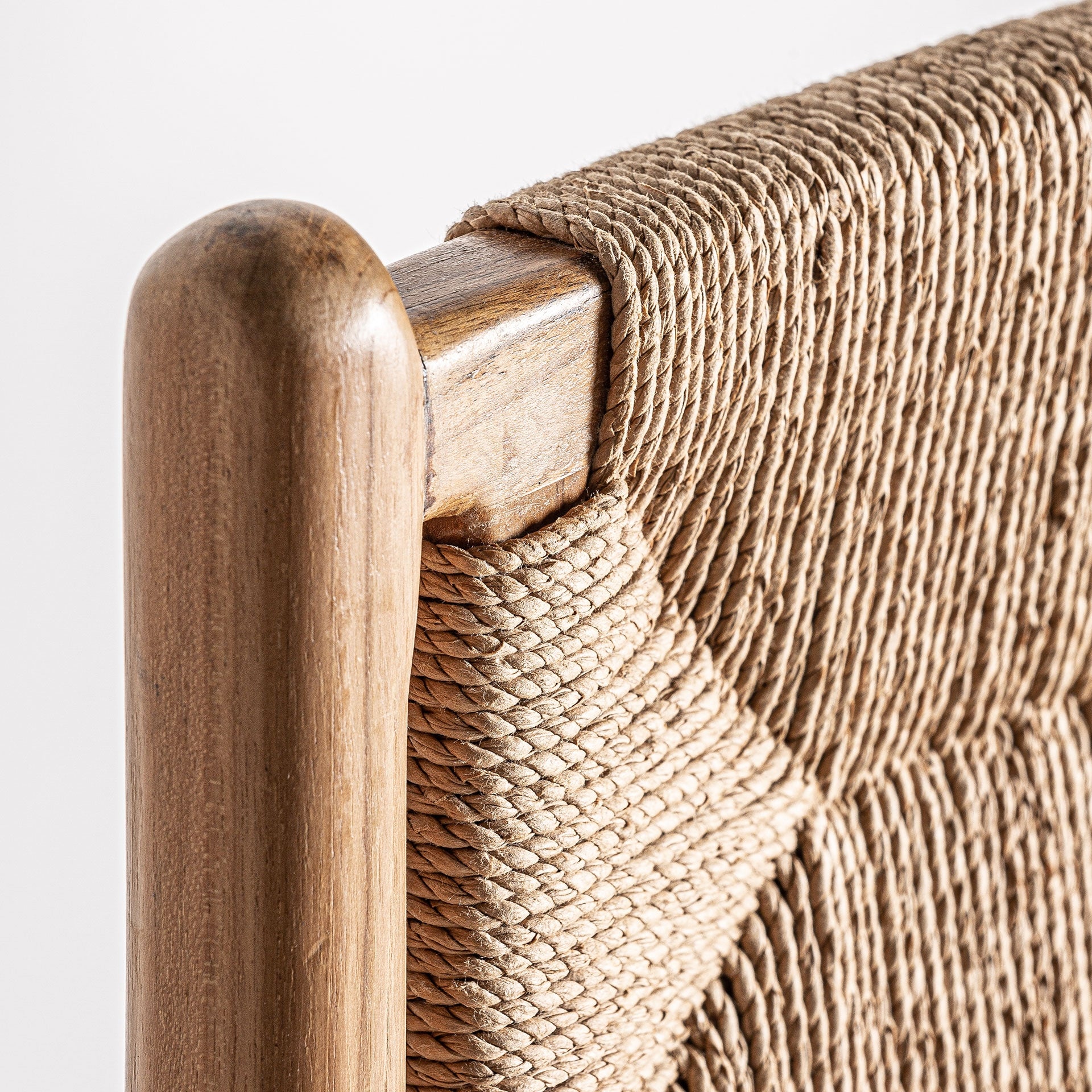 AGIA Teak Wood Bar Stool