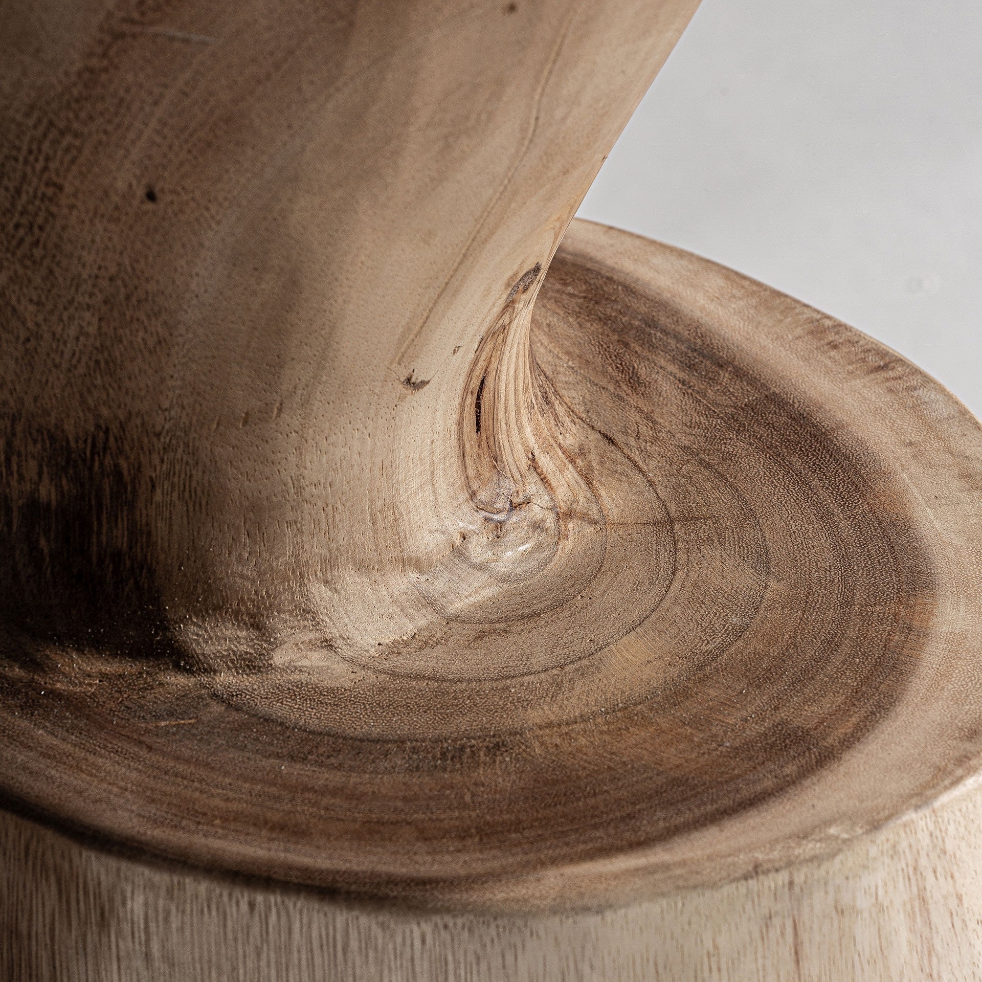 APRICA Bar Stool Suar Wood