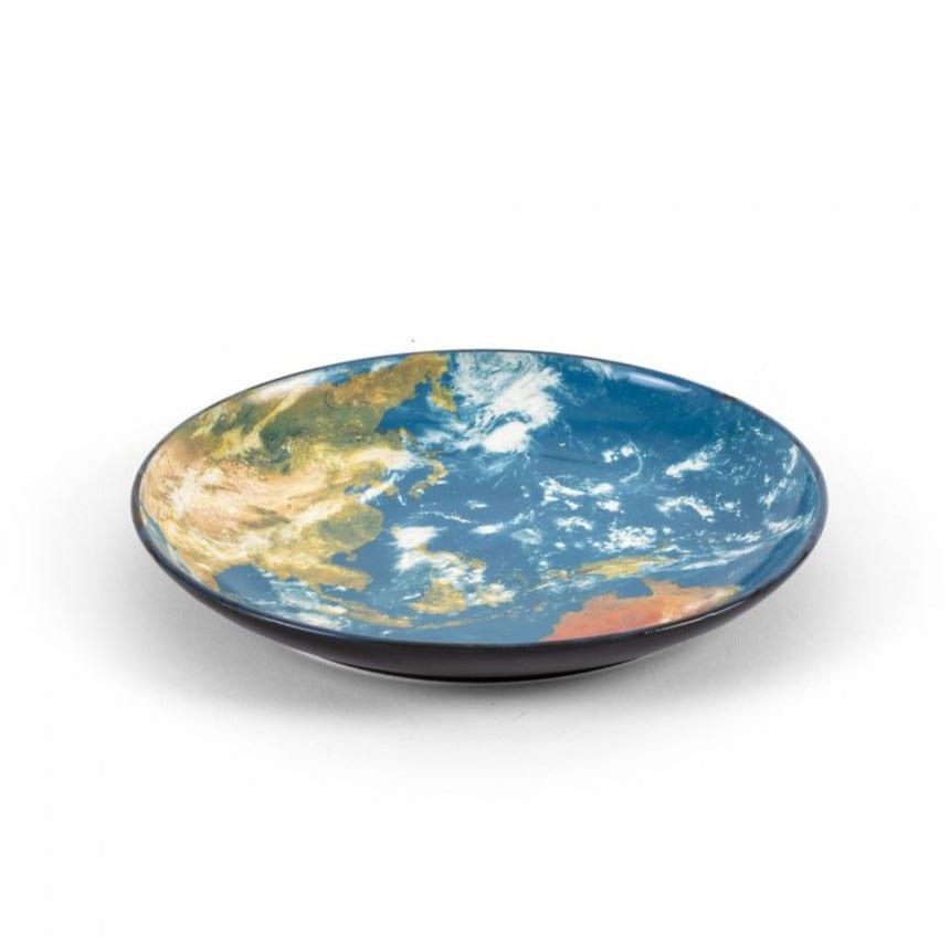 Taca COSMIC DINER EARTH ASIA porcelanowy Seletti Eye on Design