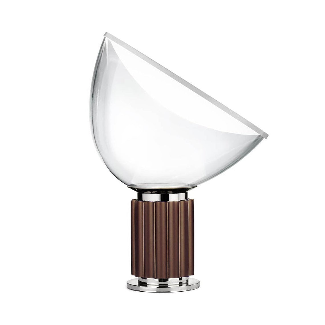 Lampa stołowa TACCIA brązowy – Flos