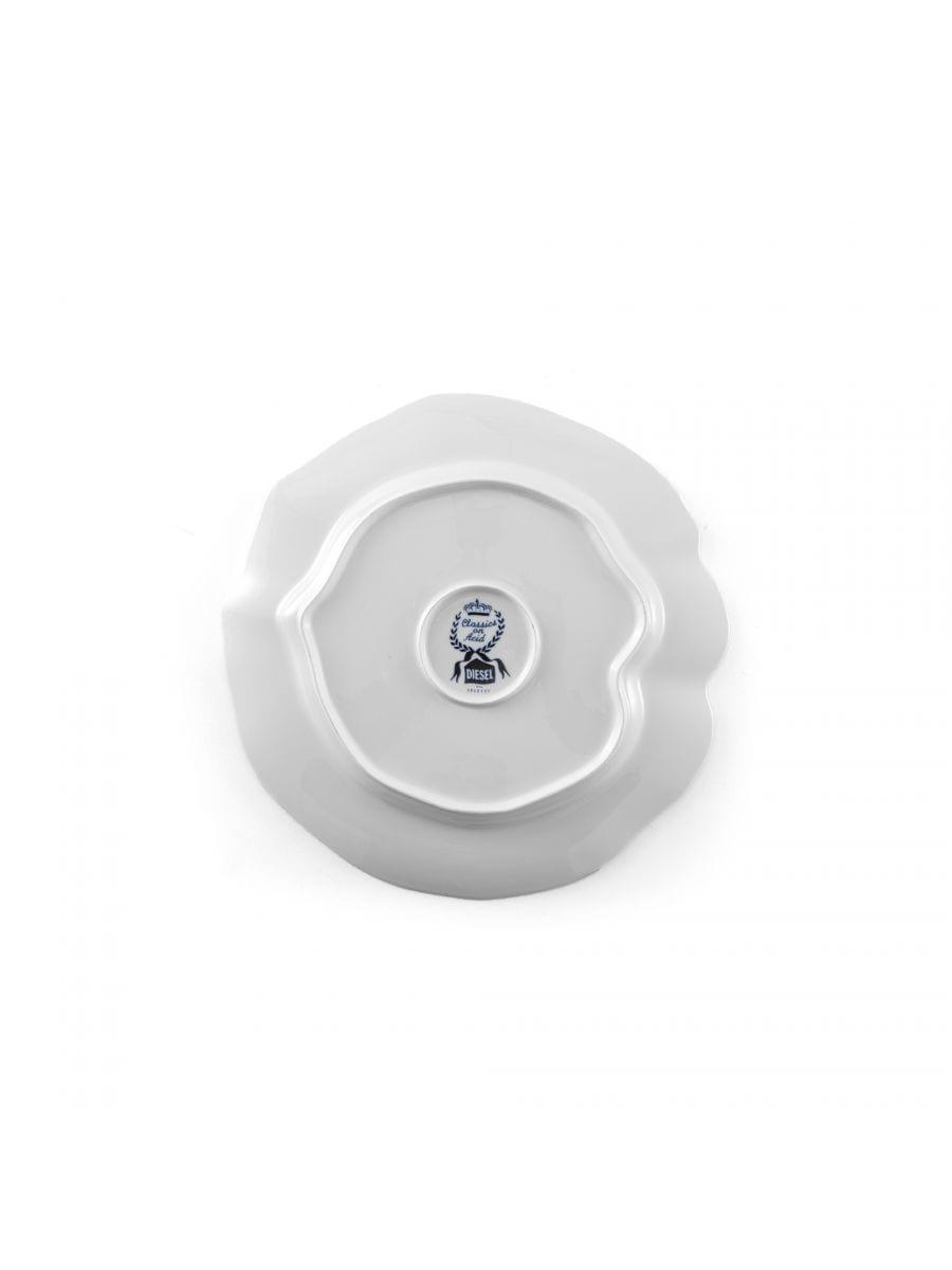 Talerz CLASSICS ON ACID - SPANISH YELLOW porcelanowy Seletti Eye on Design