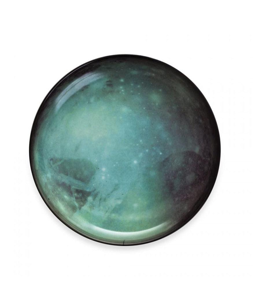 Talerz COSMIC DINER PLUTO porcelanowy Seletti Eye on Design