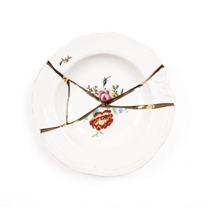 Talerz głęboki KINTSUGI #2 porcelanowy Seletti Eye on Design
