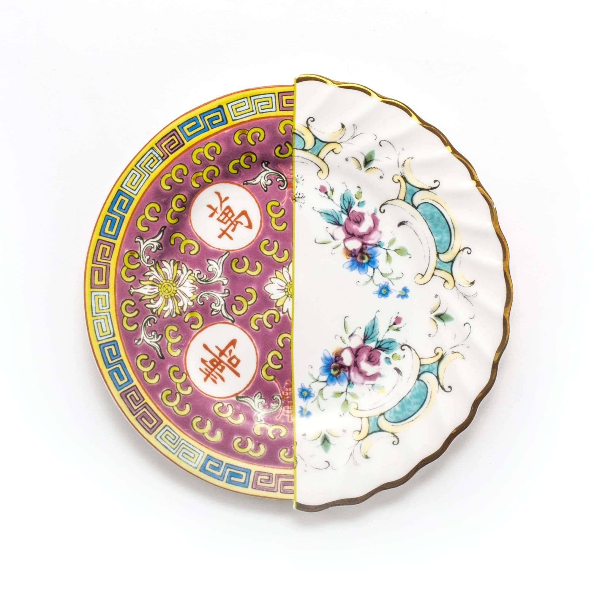 Talerz HYBRID EUDOSSIA porcelanowy Seletti Eye on Design