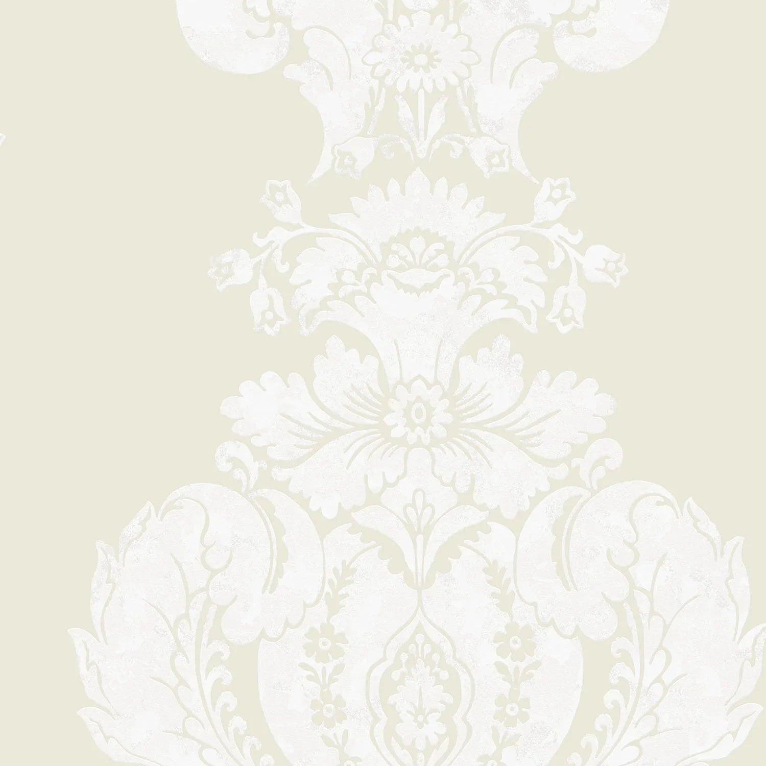 Tapeta ALBEMARLE - Baudelaire biały na kremie Cole & Son Eye on Design