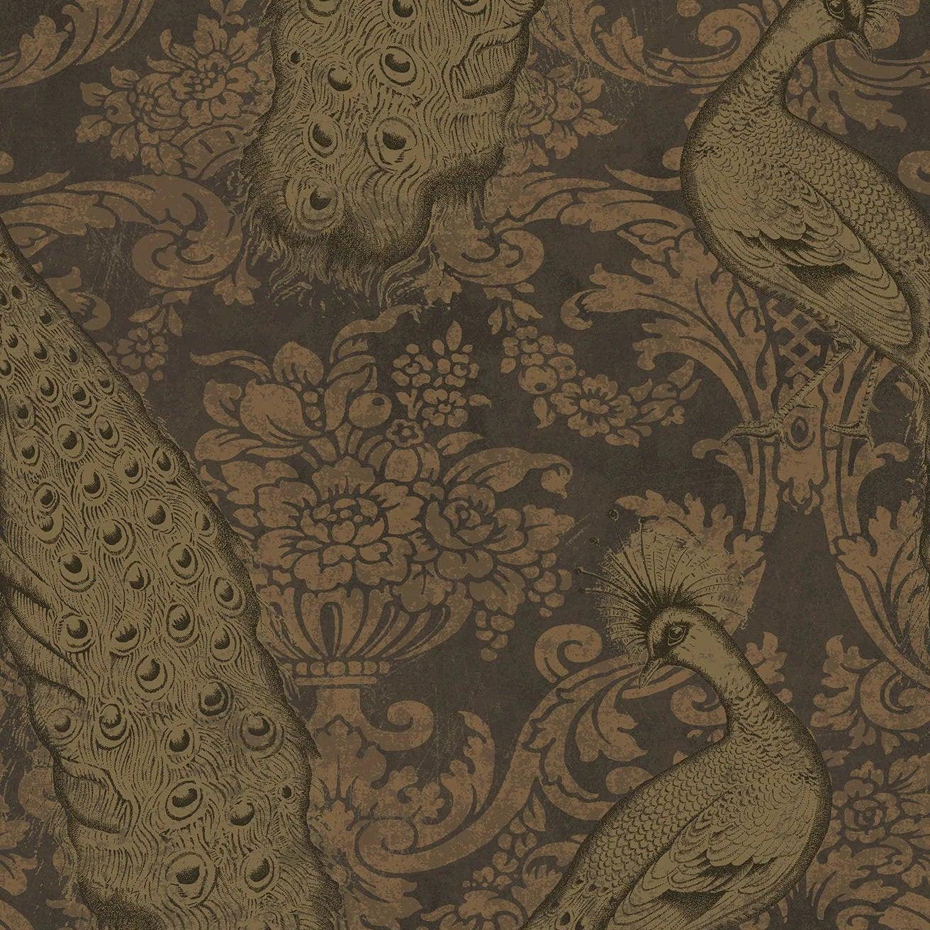Tapeta ALBEMARLE - Byron metaliczne złoto z brązem Cole & Son Default Title Eye on Design