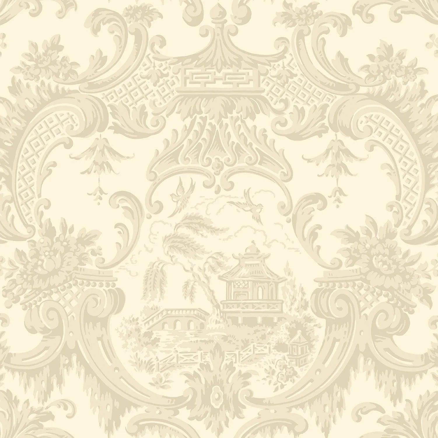 Tapeta ARCHIVE ANTHOLOGY - Chippendale China kremowy Cole & Son Default Title Eye on Design