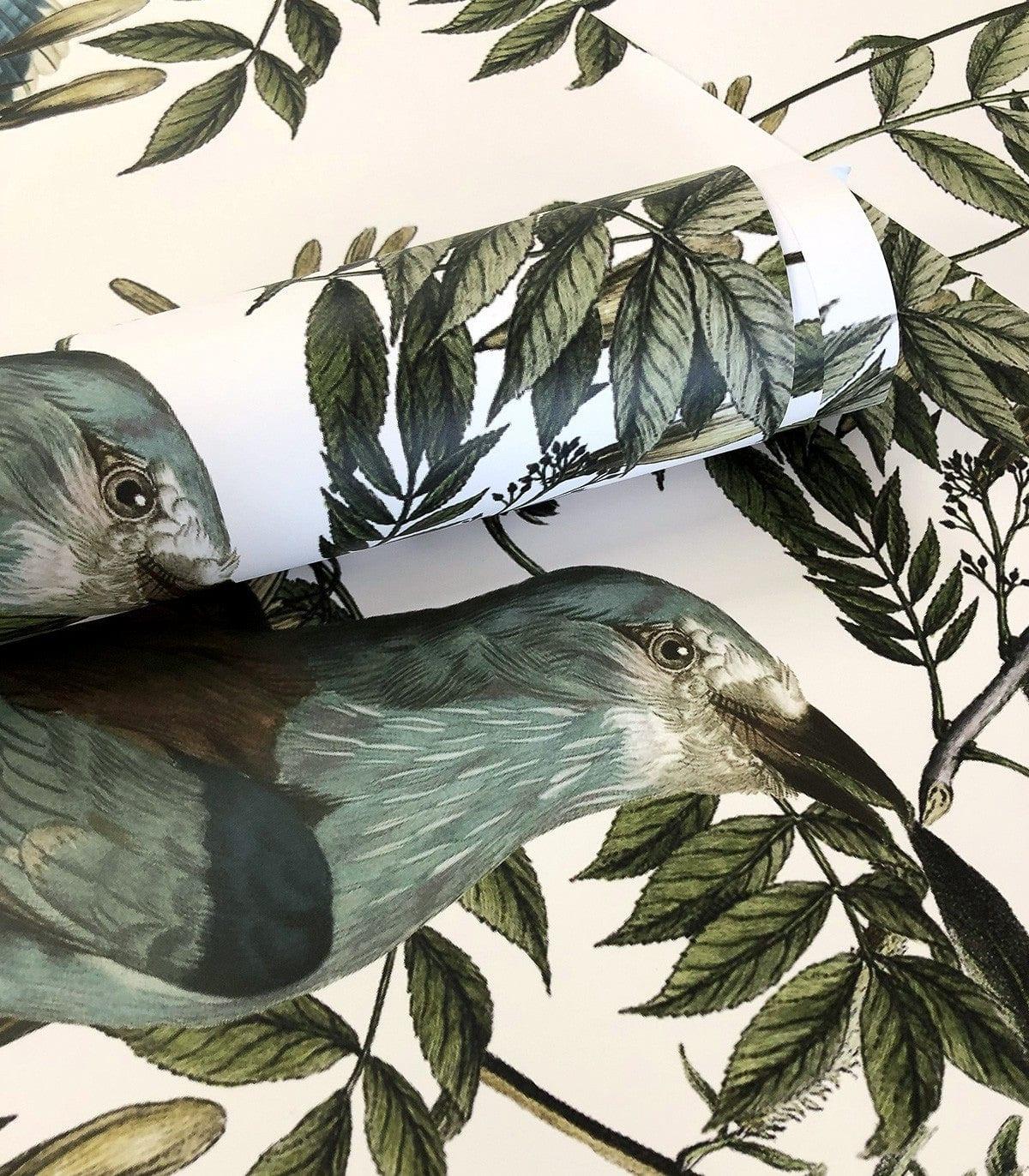 Tapeta BIRDS IN GARDEN ECRI Wallcolors Eye on Design