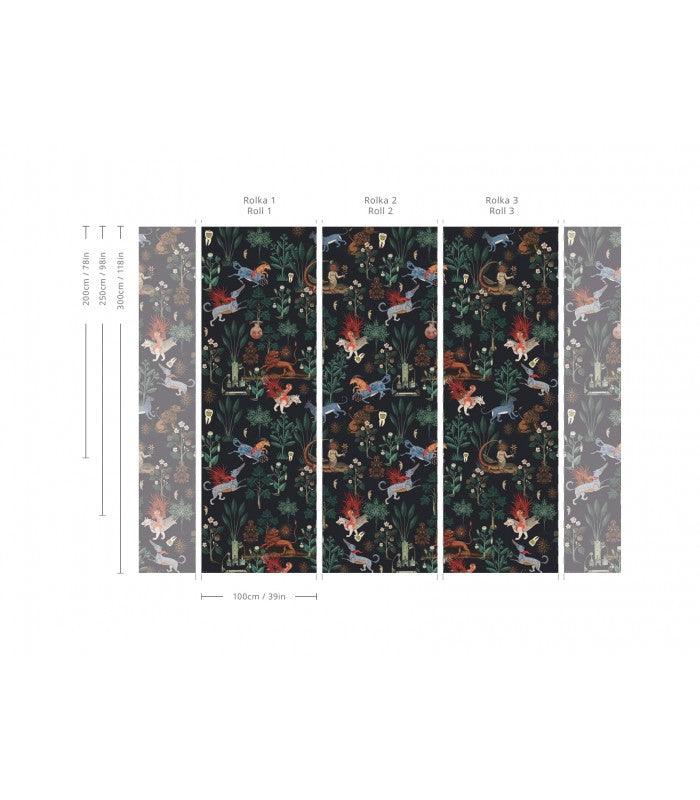 Tapeta Botanic Beast Wallcolors Eye on Design