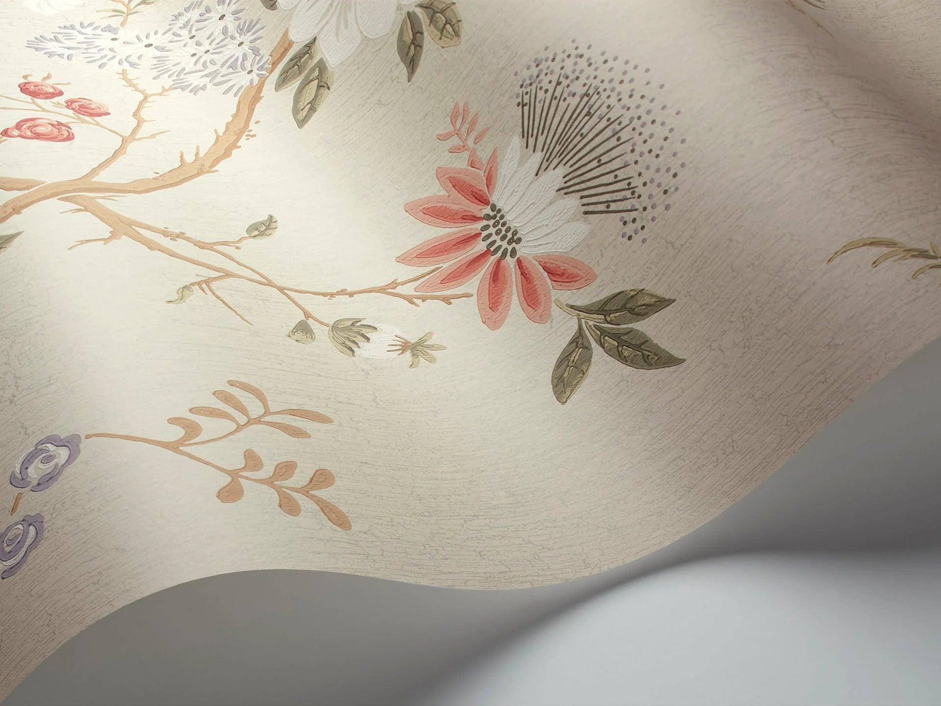 Tapeta BOTANICAL BOTANICA - Camellia zielony Cole & Son Eye on Design