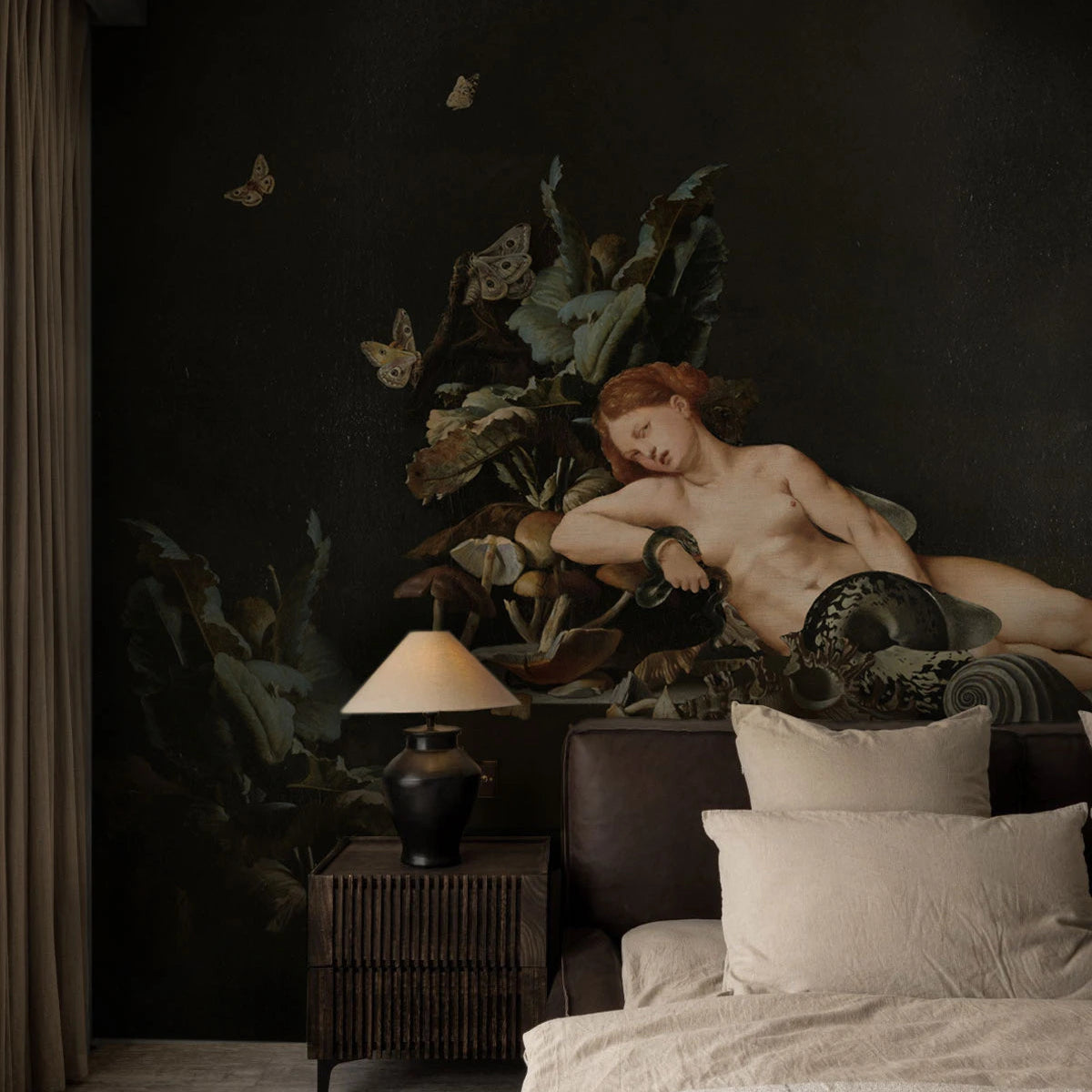 Tapeta na flizelínu CLEOPATRA černá