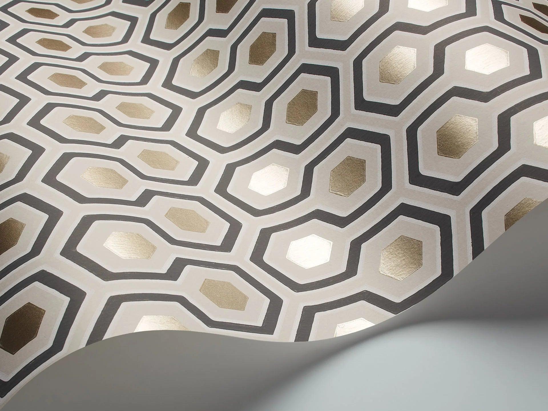 Tapeta CONTEMPORARY COLLECTION - Hicks' Hexagon biały Cole & Son Eye on Design