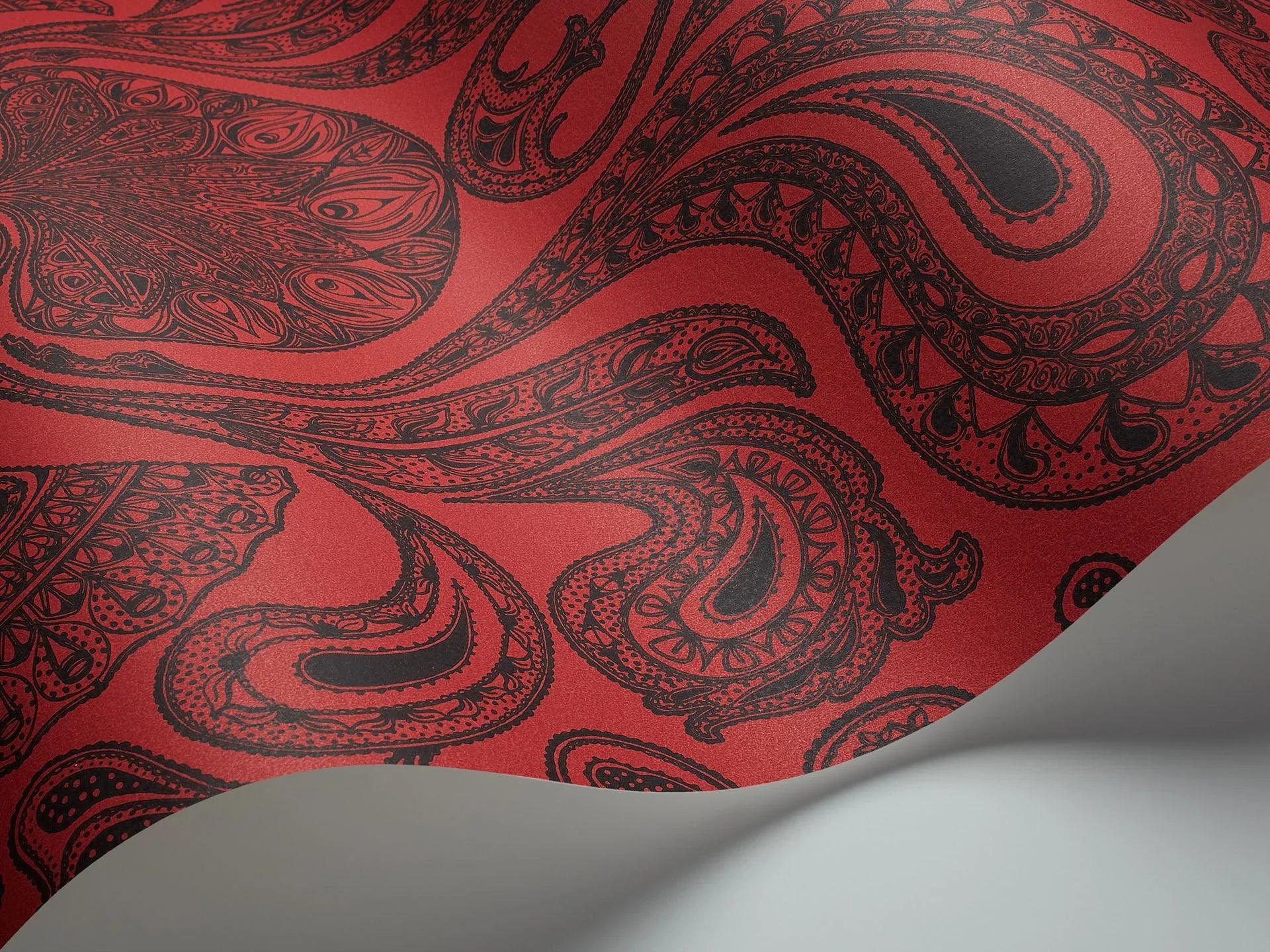 Tapeta CONTEMPORARY RESTYLED - Malabar czerwony Cole & Son Eye on Design