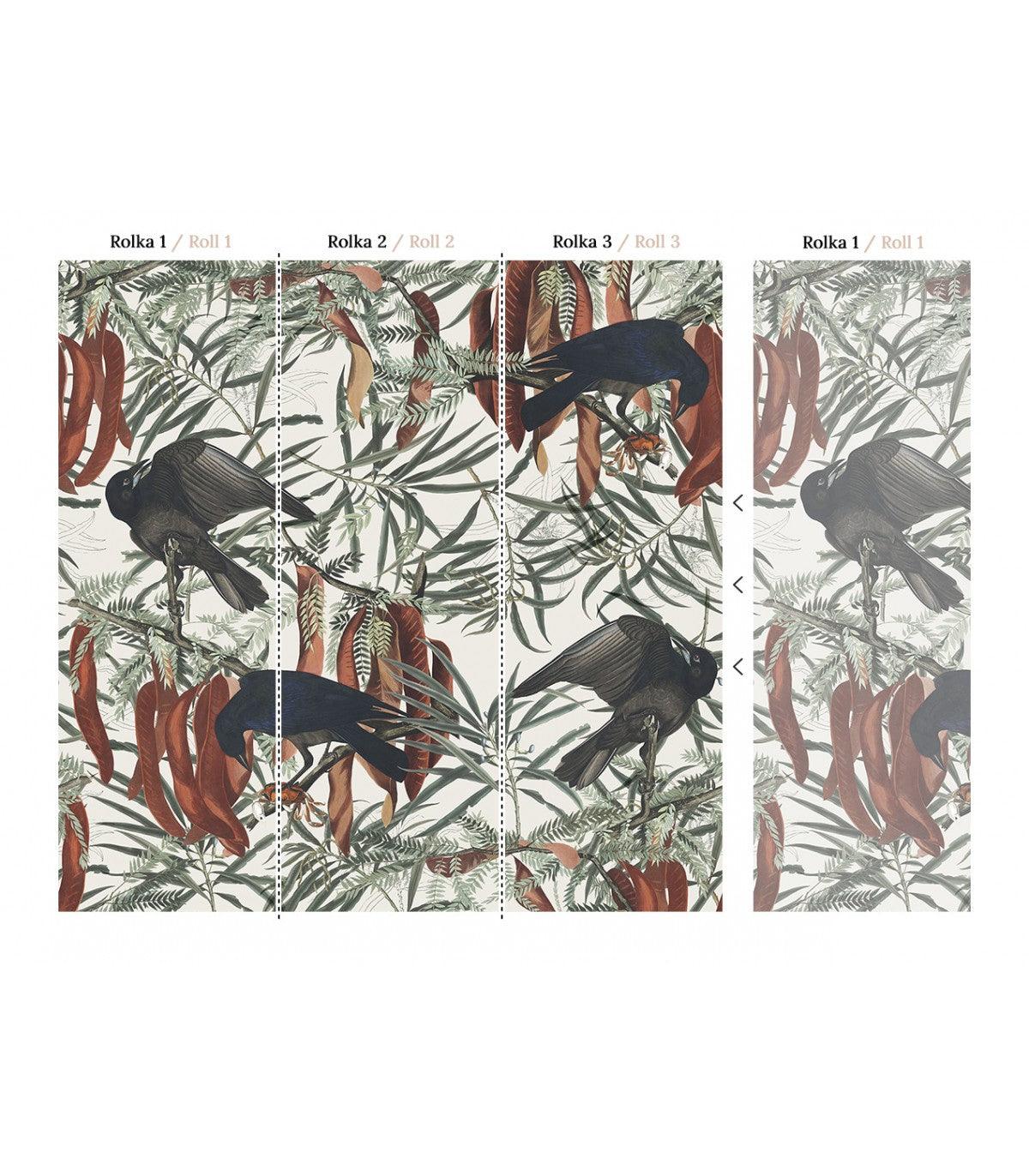 Tapeta CROWS Wallcolors Eye on Design