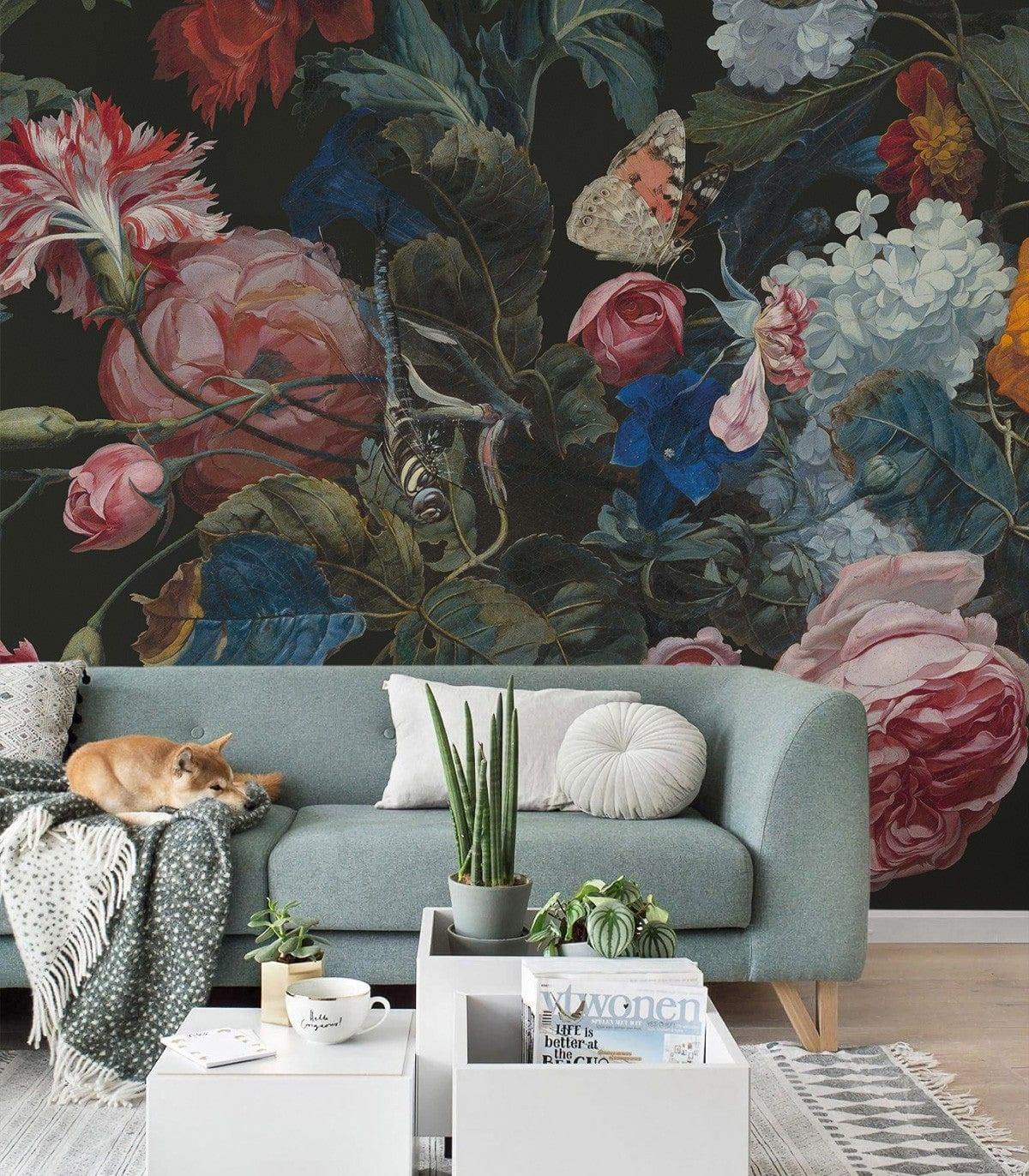 Tapeta DRAGONFLY GARDEN Wallcolors Eye on Design