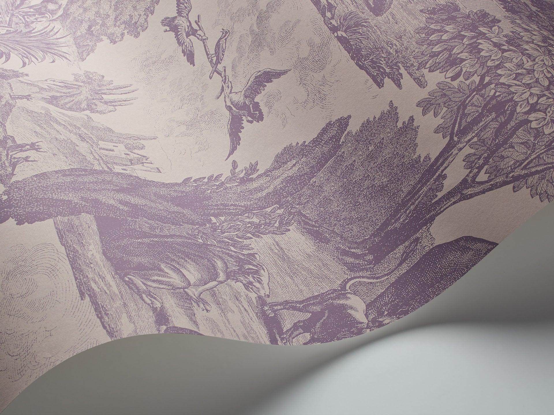 Tapeta FOLIE - Versailles fioletowy Cole & Son Eye on Design