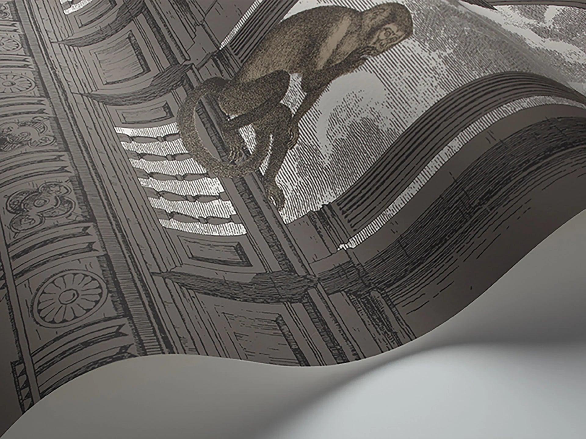 Tapeta FORNASETTI - Procuratie con vista szary Cole & Son Eye on Design