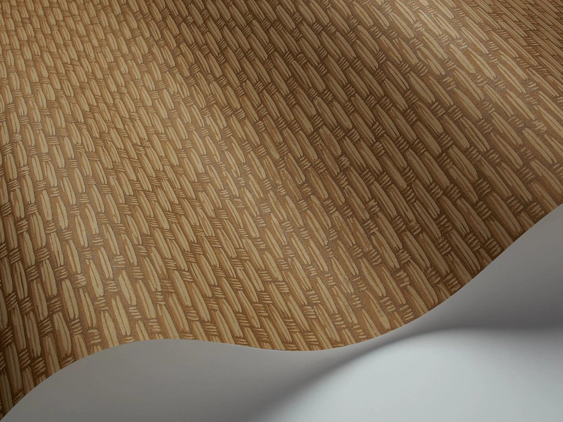 Tapeta FOUNDATION - Weave brązowy Cole & Son Eye on Design