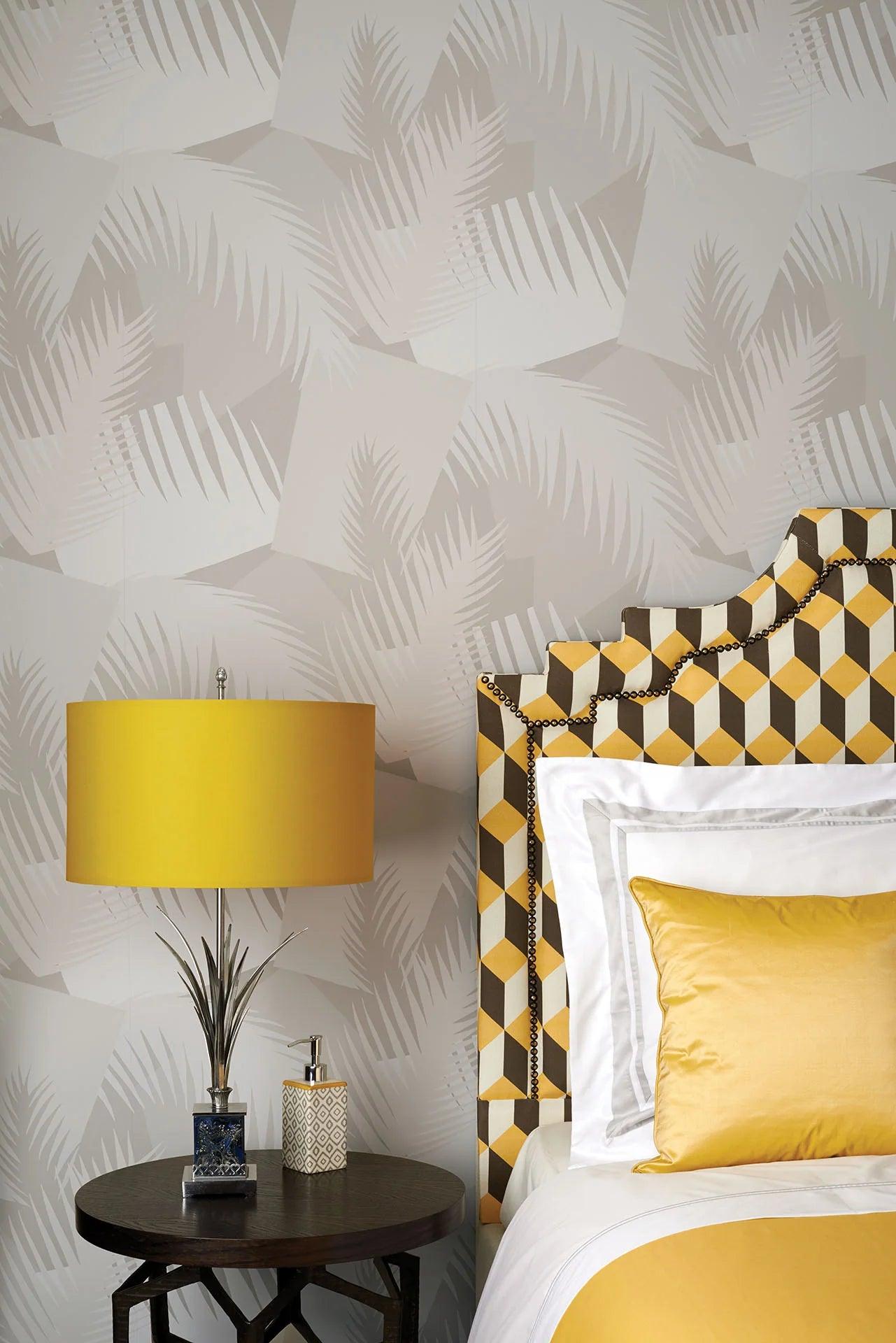 Tapeta GEOMETRIC II - Deco Palm kremowy Cole & Son Eye on Design