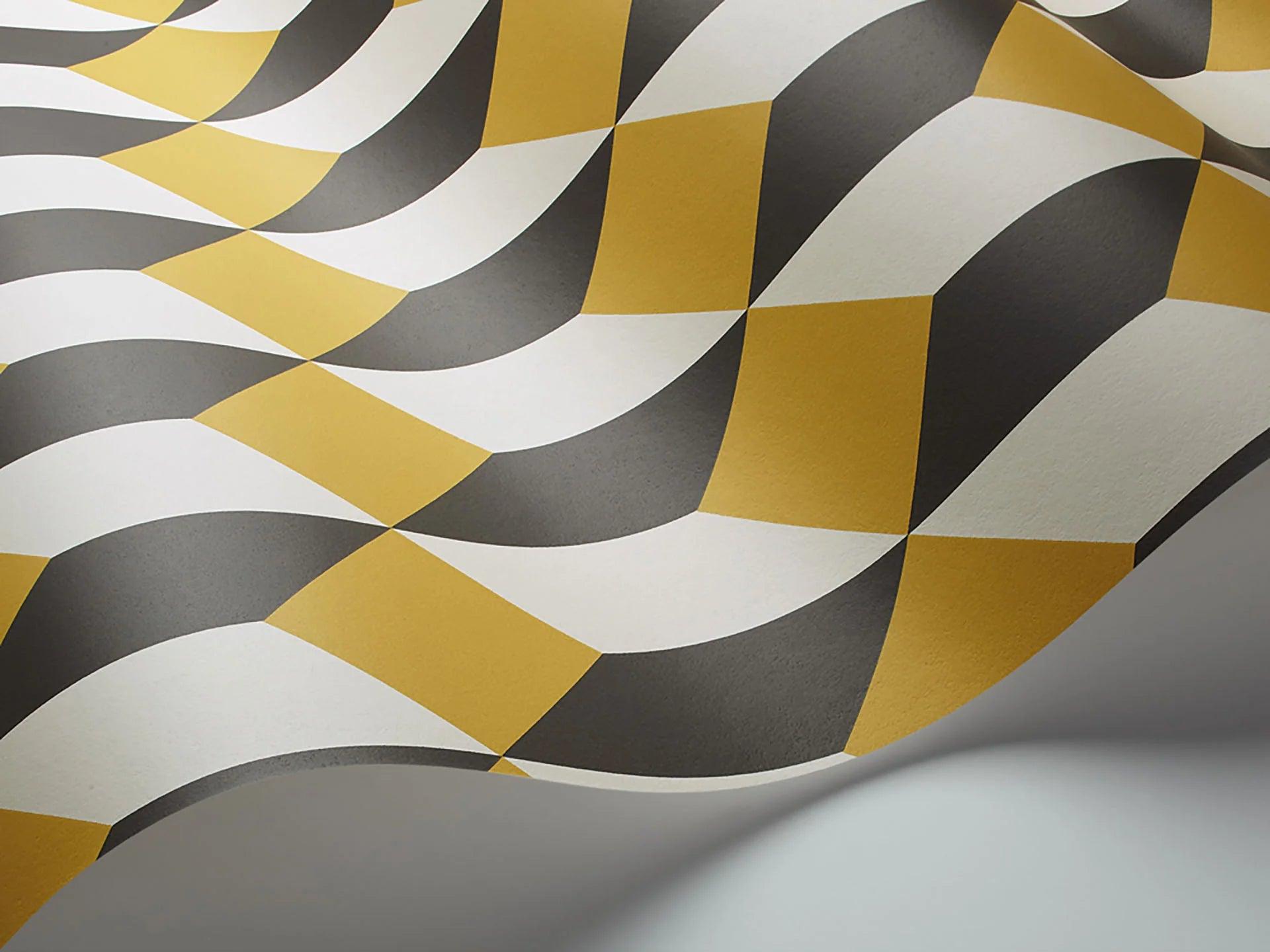 Tapeta GEOMETRIC II - Delano ochra Cole & Son Eye on Design