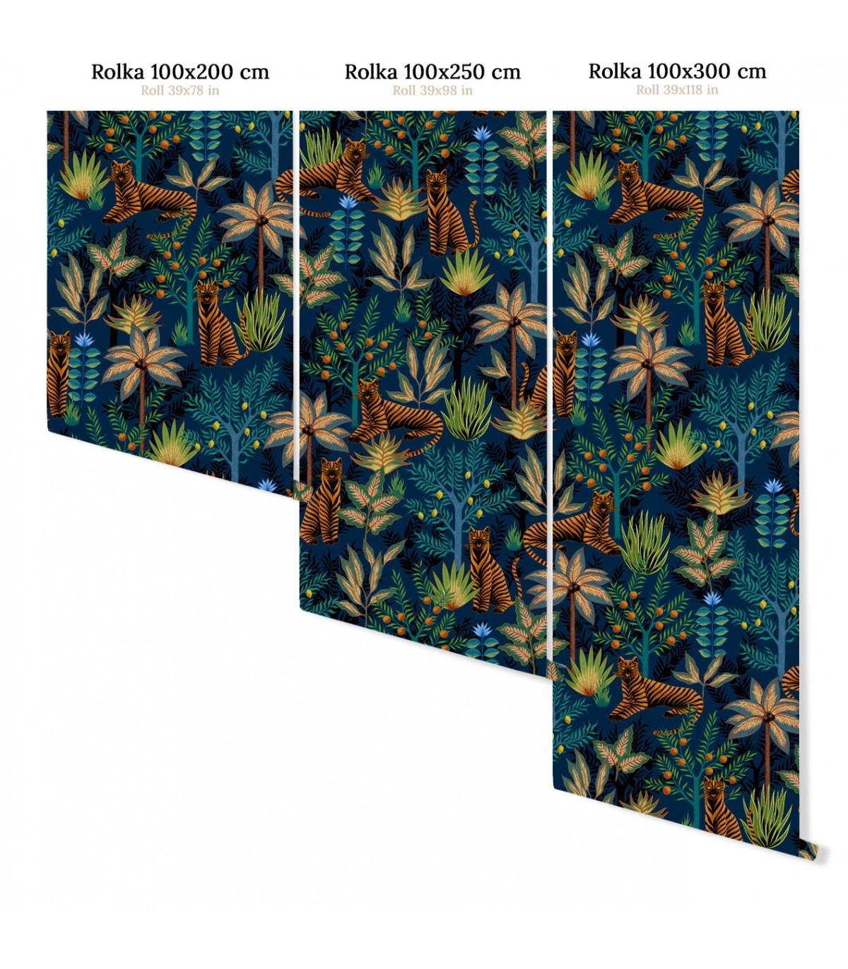 Tapeta GOLD TIGERS Wallcolors Eye on Design