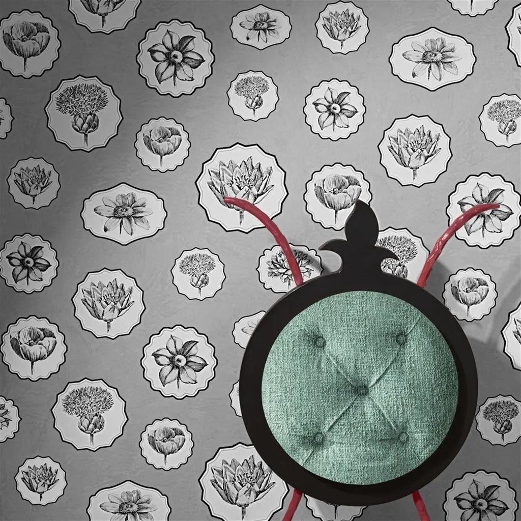 Tapeta HERBARIAE PRINTEMPS zielony Christian Lacroix Eye on Design