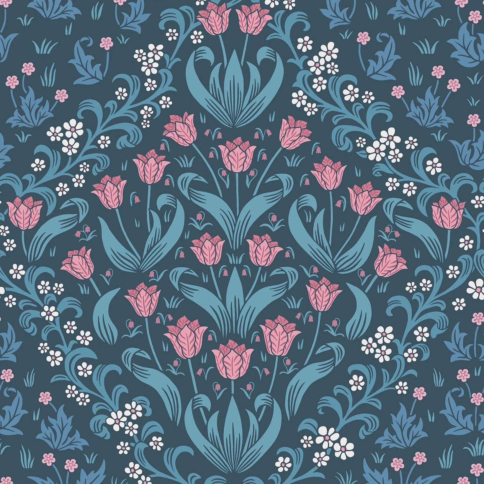 Tapeta HRP GREAT MASTERS - Tudor Garden niebieski Cole & Son Eye on Design
