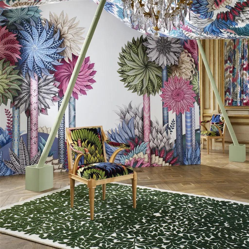 Tapeta INHOTIM PARK AZUR biały Christian Lacroix Eye on Design