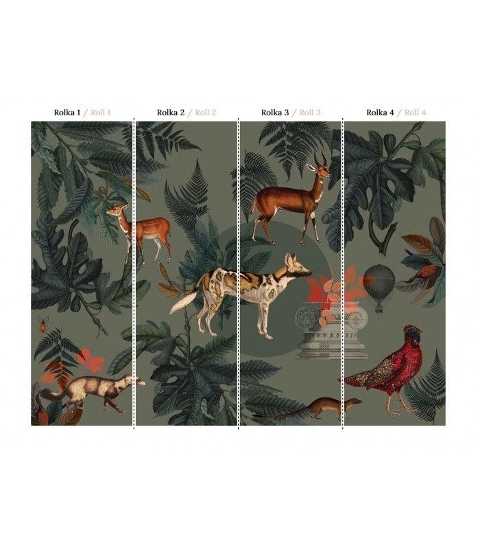 Tapeta KHAKI Wallcolors Eye on Design