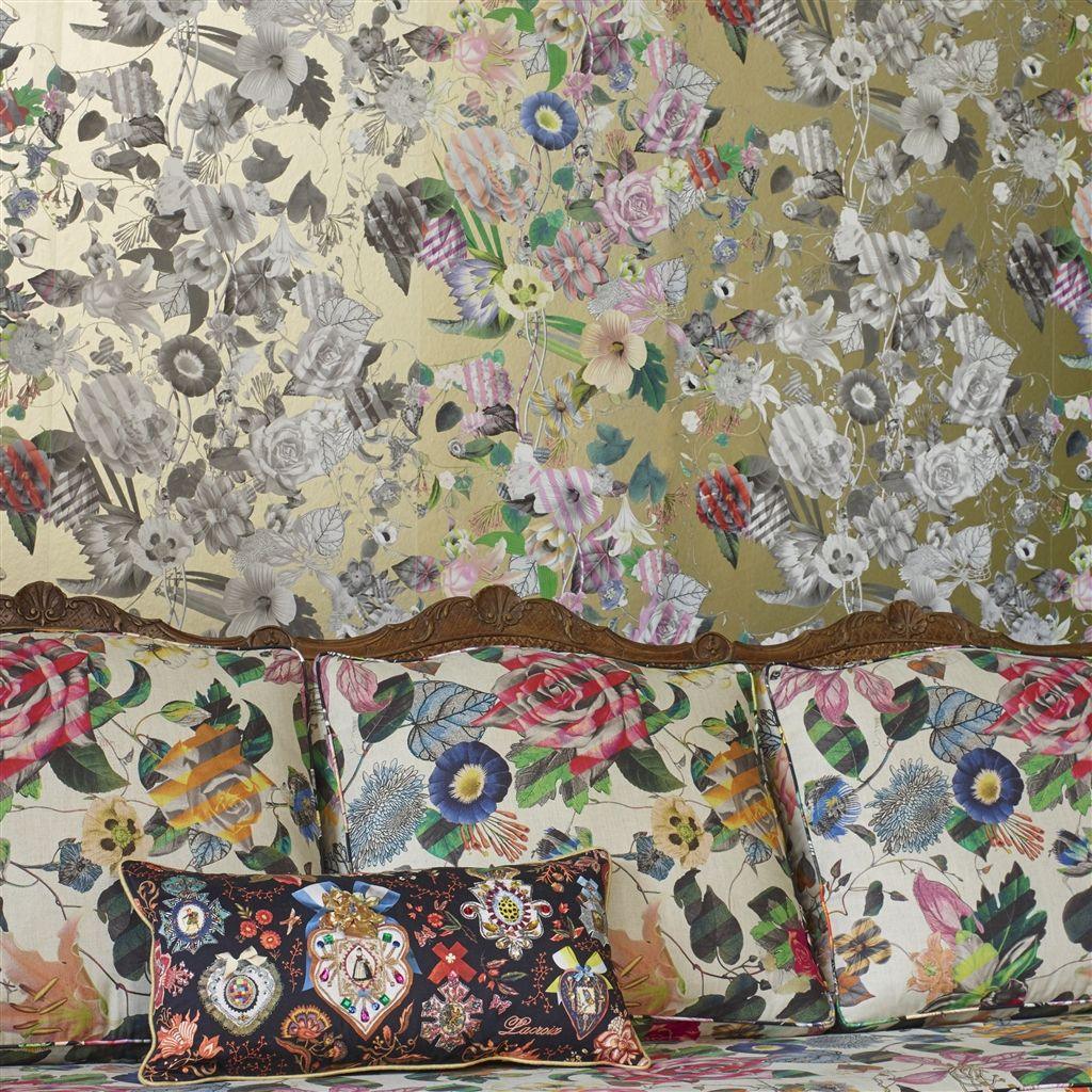 Tapeta MALMAISON - RÉGLISSE czarny Christian Lacroix Eye on Design