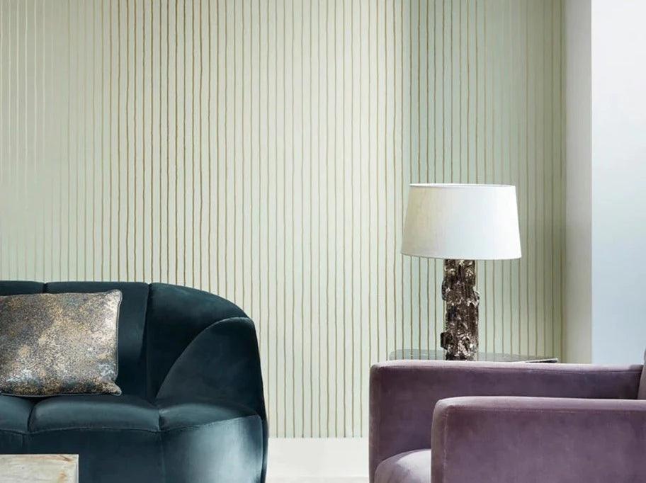 Tapeta MARQUEE STRIPES - College Stripe zielony Cole & Son Eye on Design