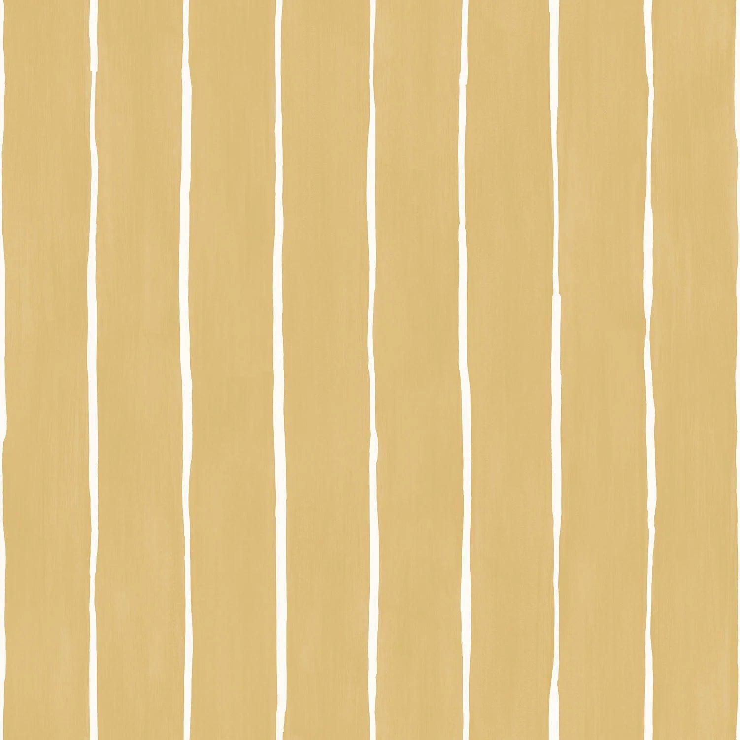 Tapeta MARQUEE STRIPES - Marquee Stripe ochra Cole & Son Eye on Design