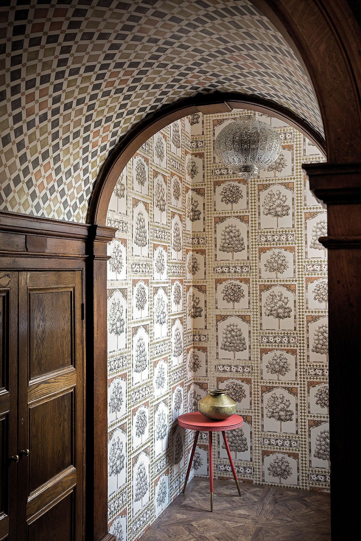 Tapeta MARTYN LAWRENCE BULLARD - Sultan's Palace metaliczne złoto Cole & Son Eye on Design