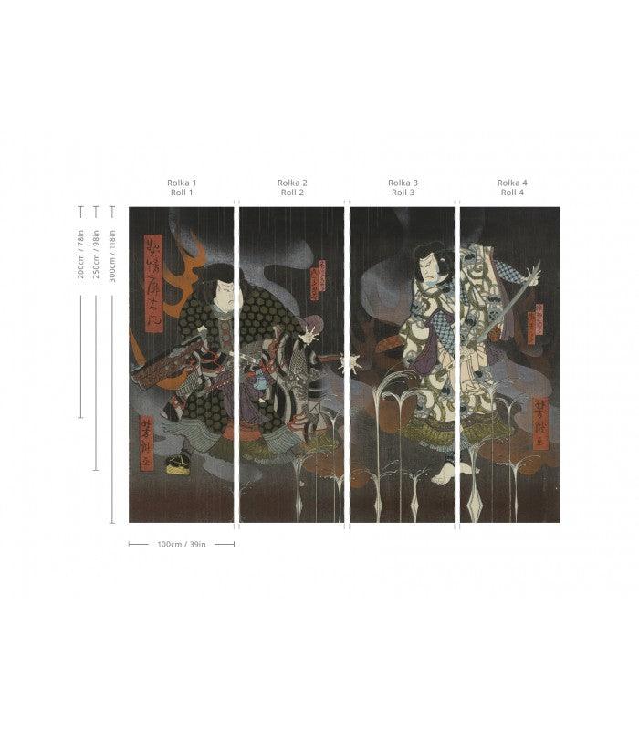 Tapeta Midnight Warrior Wallcolors Eye on Design