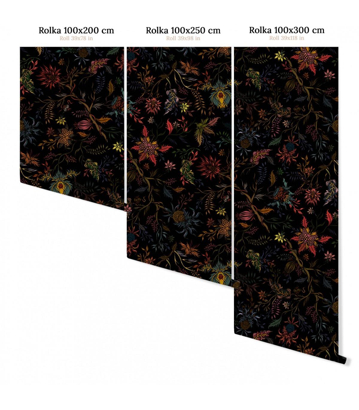 Tapeta NIGHT FLOWERS Wallcolors Eye on Design