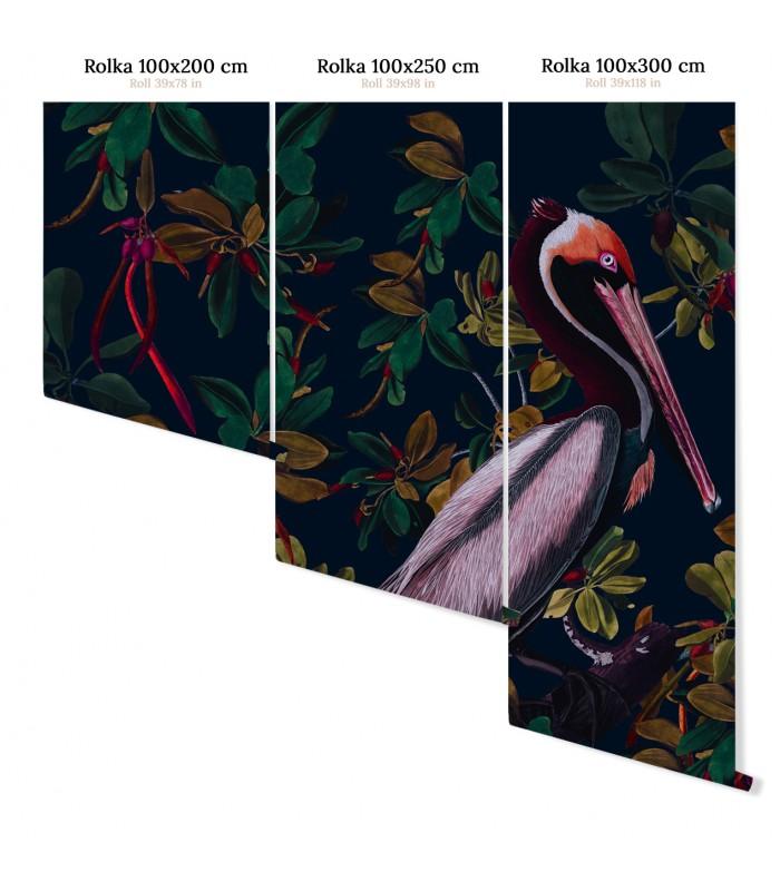 Tapeta NIGHT PELICANS Wallcolors Eye on Design