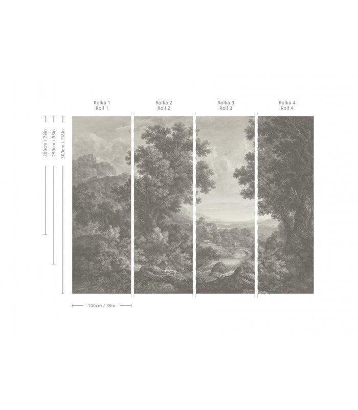 Tapeta Picturesque Valley of Serenity Wallcolors Eye on Design