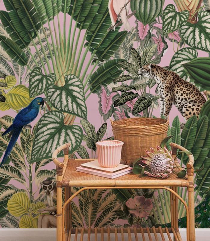 Tapeta PINK JUNGLE Wallcolors Eye on Design
