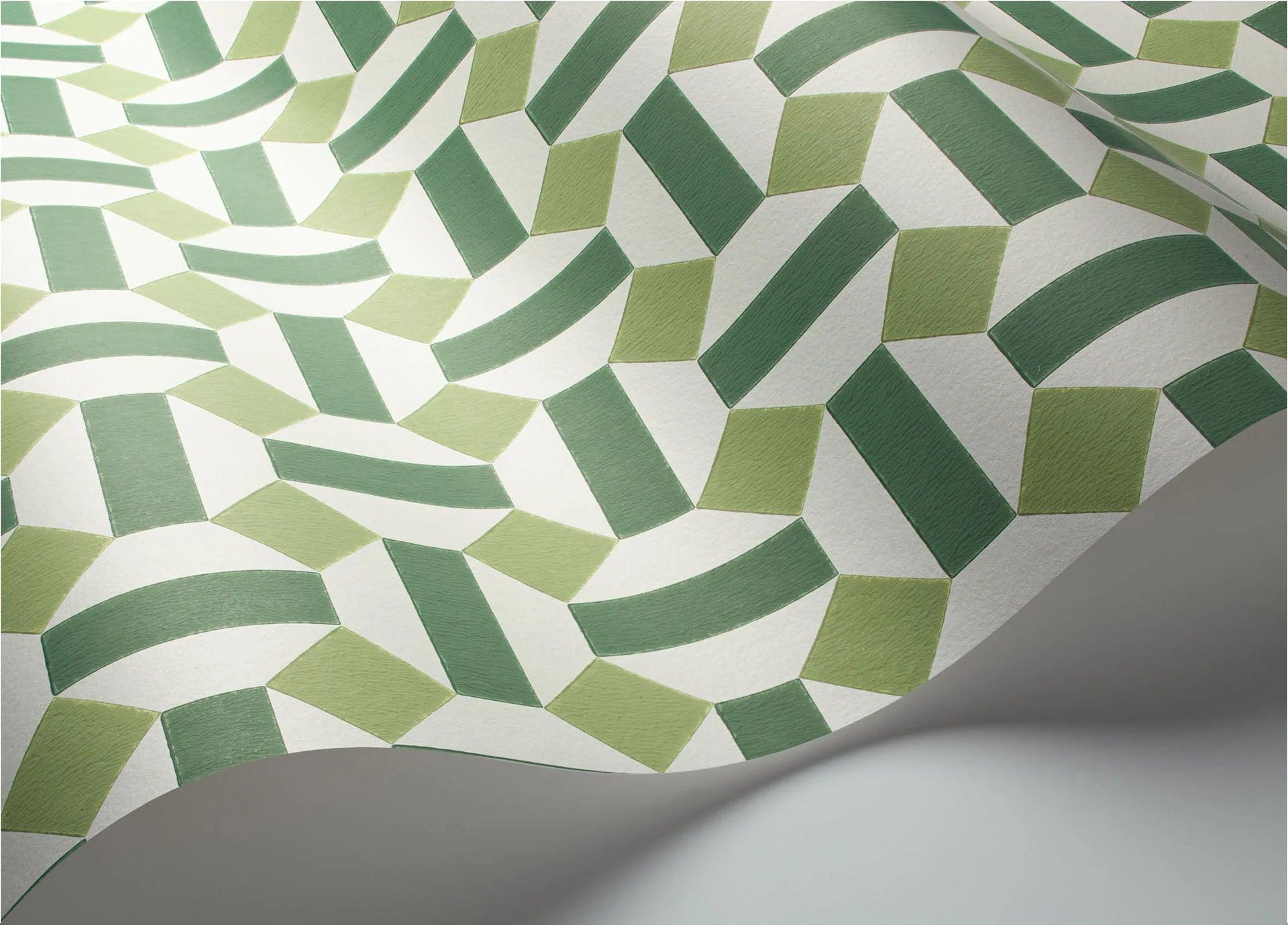 Tapeta SEVILLE - Alicatado zielony Cole & Son Eye on Design