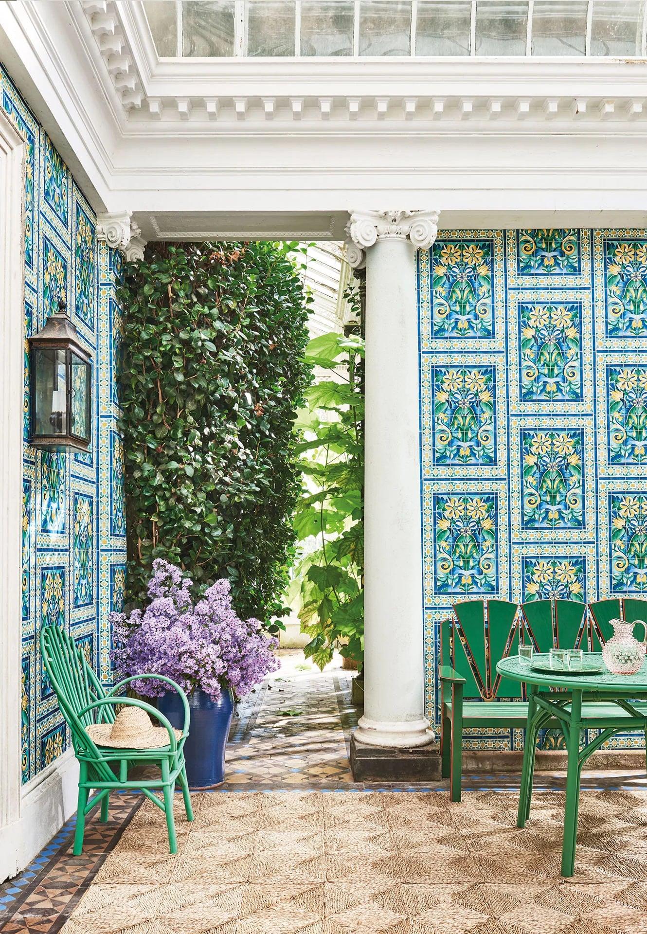 Tapeta SEVILLE - Triana ochra Cole & Son Eye on Design