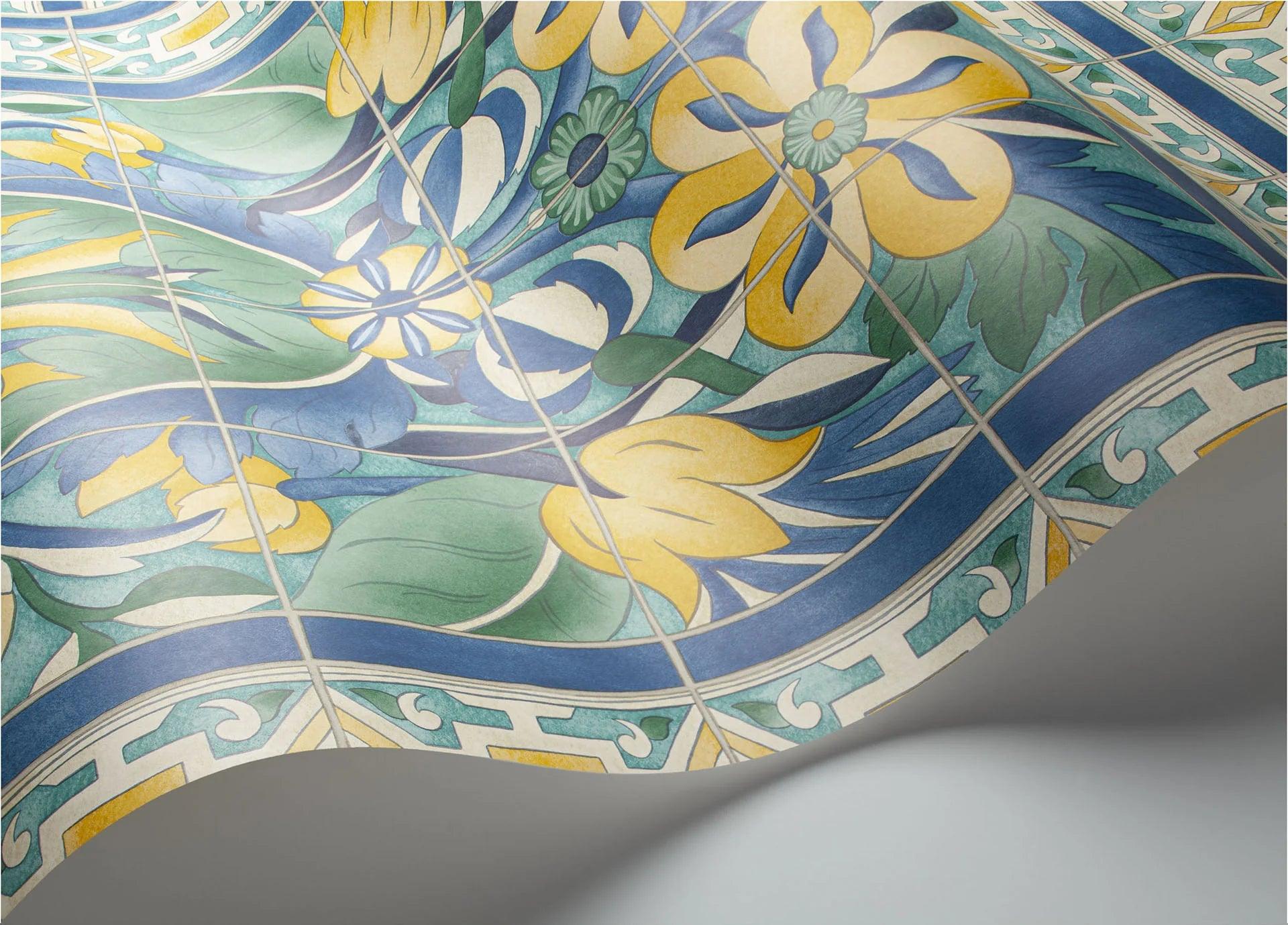 Tapeta SEVILLE - Triana ochra Cole & Son Eye on Design